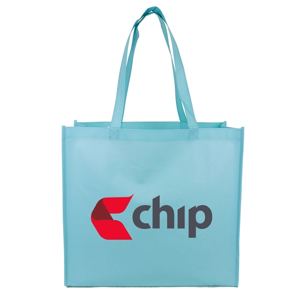 Hefty Large Shopping Laminated Tote perfect for grocery shopping, picnics and... from ASI 40544 Binaco / Binaline