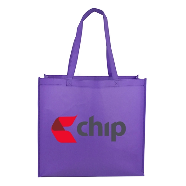 Hefty Large Shopping Laminated Tote perfect for grocery shopping, picnics and... from ASI 40544 Binaco / Binaline