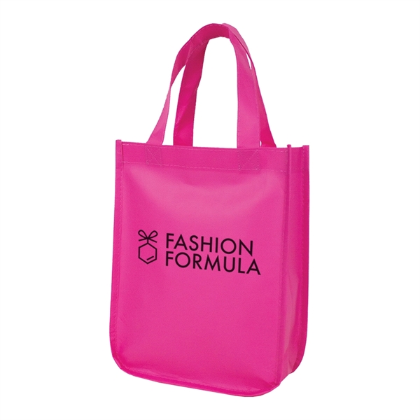 Portable Small Shopping Laminated Tote perfect for grocery shopping, picnics and... from ASI 40544 Binaco / Binaline
