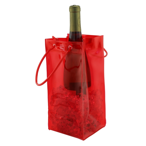 Collapsible wine cooler bag with sturdy loop handles.... from ASI 55450 Franmara Inc