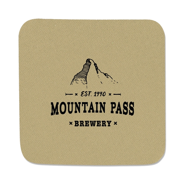 4" square polyurethane foam beverage coasters.... from ASI 62088 IDProductsource