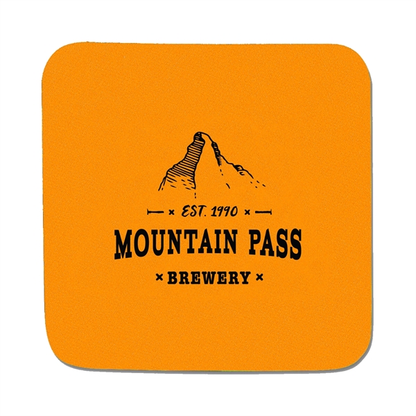 4" square polyurethane foam beverage coasters.... from ASI 62088 IDProductsource