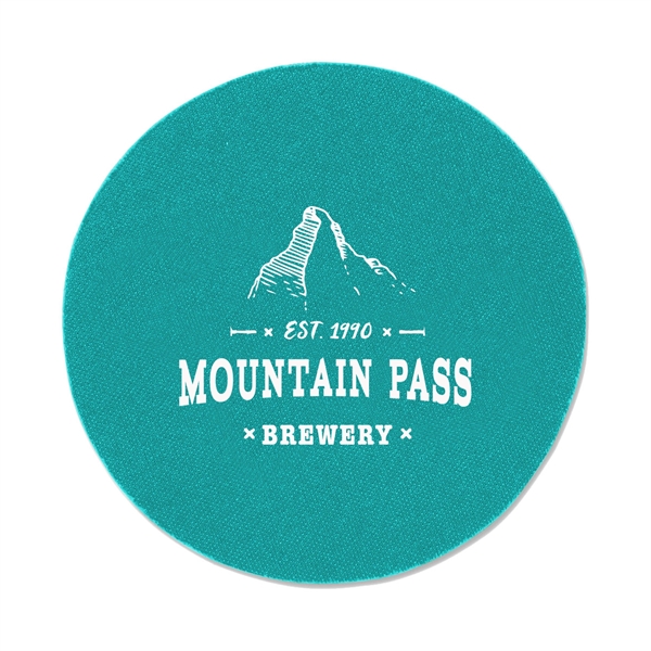 Round 4" x 1/8" polyurethane foam beverage coaster.... from ASI 62088 IDProductsource