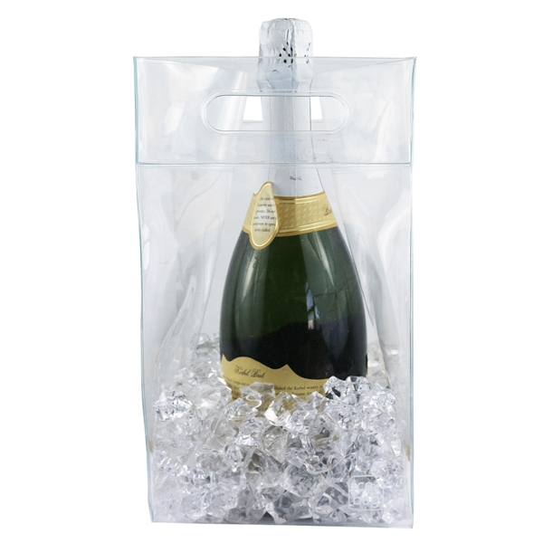 Big square champagne cooler bag with cut-out handles.... from ASI 55450 Franmara Inc