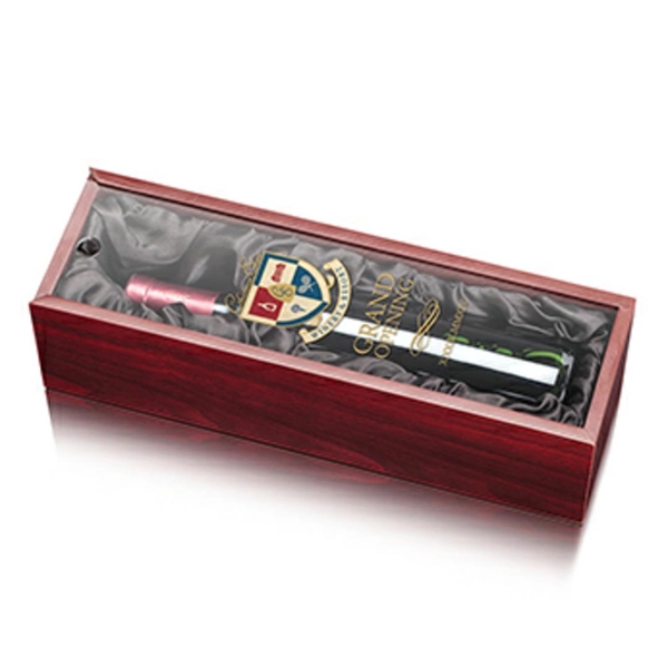 The Archer presentation box is made from premium rosewood and features... from ASI 84592 St Regis Group