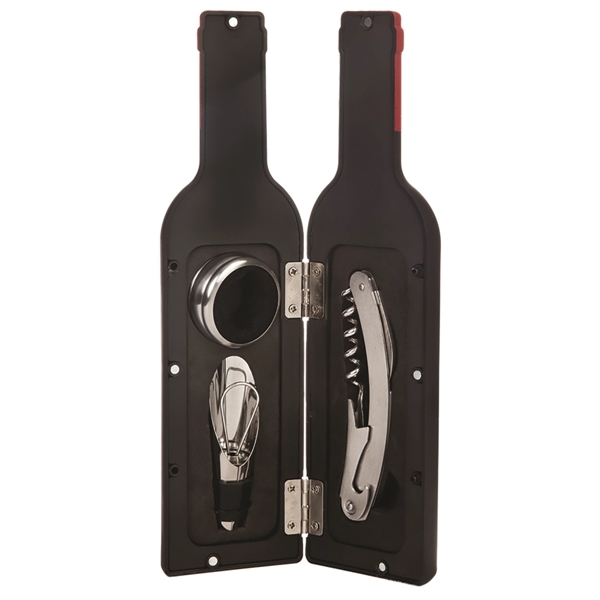 Customizable 9 1/4" x 2 3/4" miniature bartender set with corkscrew,... from ASI 55450 Franmara Inc