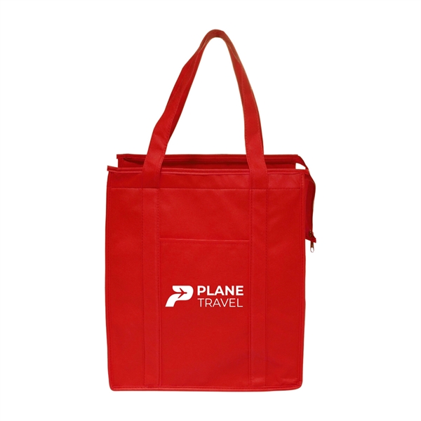 13" x 15" x 9" 80GSM non-woven polypropylene insulated food tote... from ASI 62088 IDProductsource