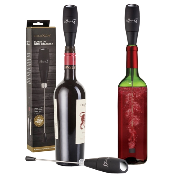Electronic wine breather brings out the full bouquet and flavor in... from ASI 55450 Franmara Inc