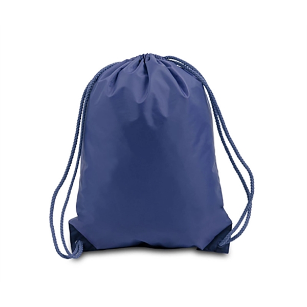 Drawstring cinch backpack with dual drawstring top closure. Available in two... from ASI 41630 Brave USA / Brave USA
