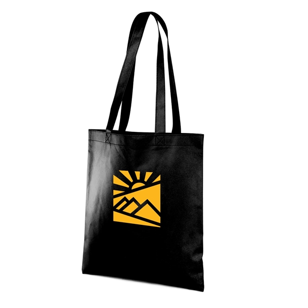13.5" x 14.5" 80GSM non-woven polypropylene tote bag with long reinforced... from ASI 62088 IDProductsource