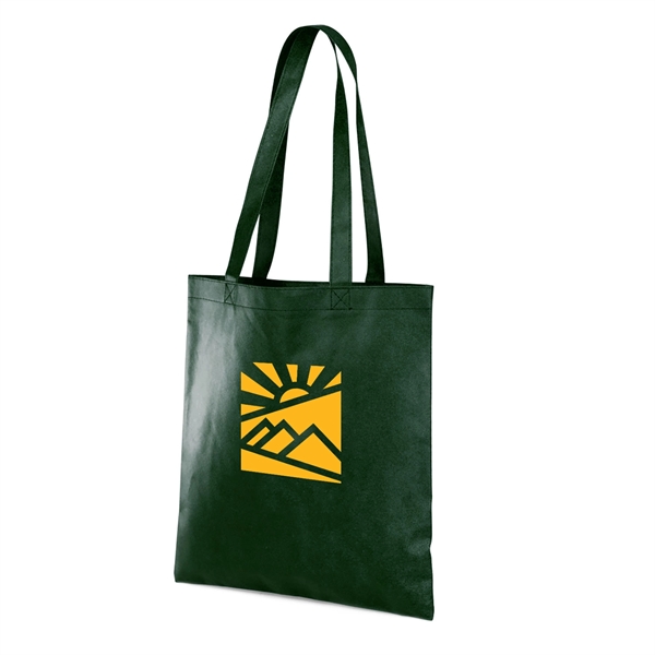 13.5" x 14.5" 80GSM non-woven polypropylene tote bag with long reinforced... from ASI 62088 IDProductsource