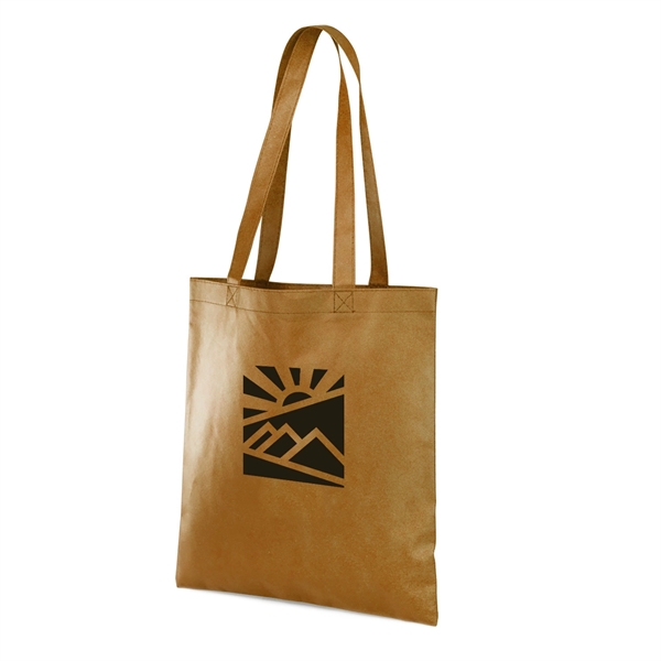 13.5" x 14.5" 80GSM non-woven polypropylene tote bag with long reinforced... from ASI 62088 IDProductsource