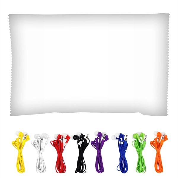 WRAPPED UP EAR BUD SET... from ASI 30208 A P Specialties / AP Specialties