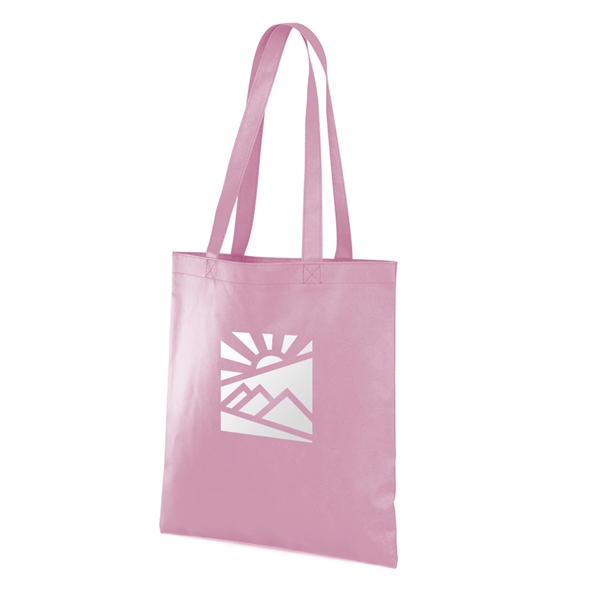 13.5" x 14.5" 80GSM non-woven polypropylene tote bag with long reinforced... from ASI 62088 IDProductsource