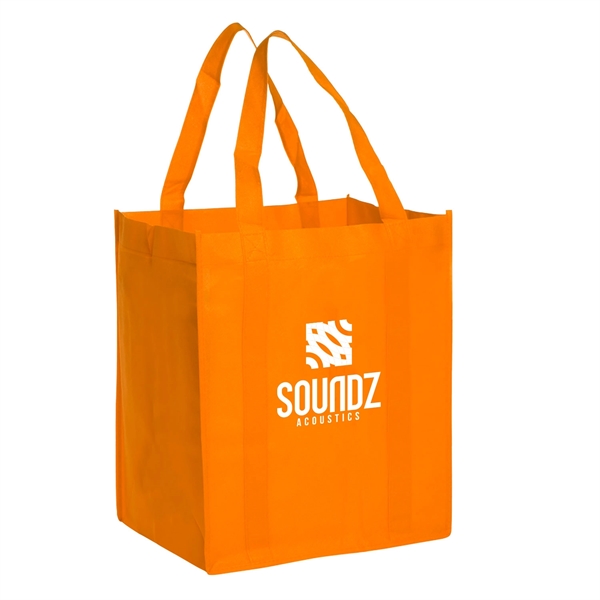 13" x 10" x 15" 80GSM non-woven polypropylene Eco-Shopper tote with... from ASI 62088 IDProductsource