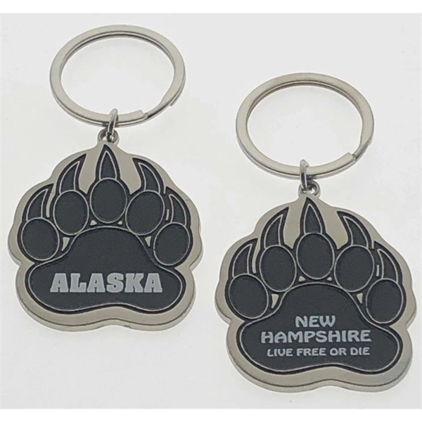 BEAR PAW KEY TAGS are made from zinc alloy, plated in... from ASI 40610 Perry Blackburne Inc
