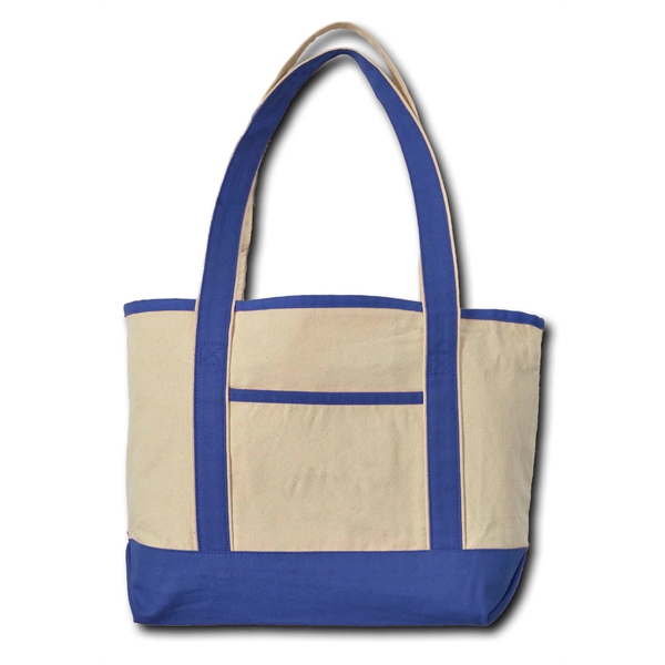 Anchor Boat Tote Bag made of cotton canvas with front open... from ASI 41630 Brave USA / Brave USA