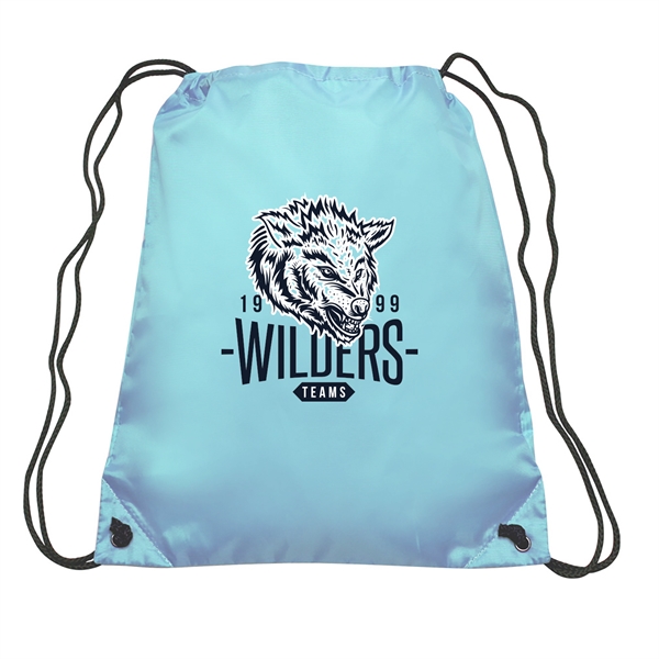 14" x 16.5" drawstring backpacks with 24" long rope strings.... from ASI 62088 IDProductsource