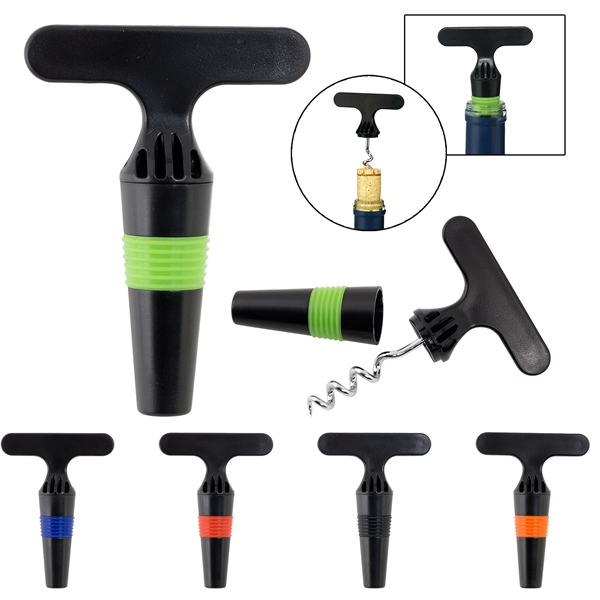 Wine Stopper & Opener... from ASI 30208 A P Specialties / AP Specialties