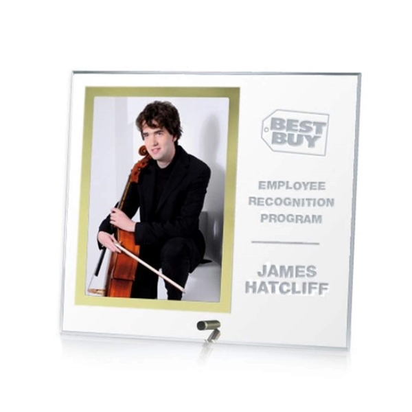 Single sheet of glass with silver or gold frame.... from ASI 84592 St Regis Group