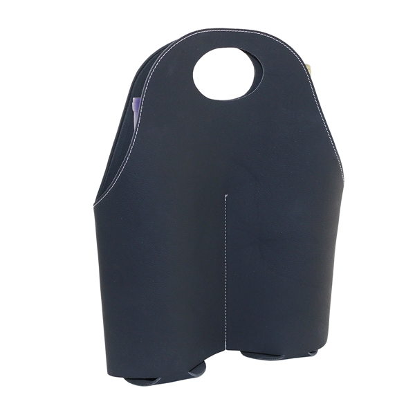 Two wine bottle leatherette tote.... from ASI 55450 Franmara Inc