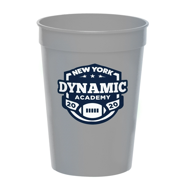 4.25" x 2.25" 12-ounce plastic stadium cup. Recyclable, BPA free and... from ASI 62088 IDProductsource