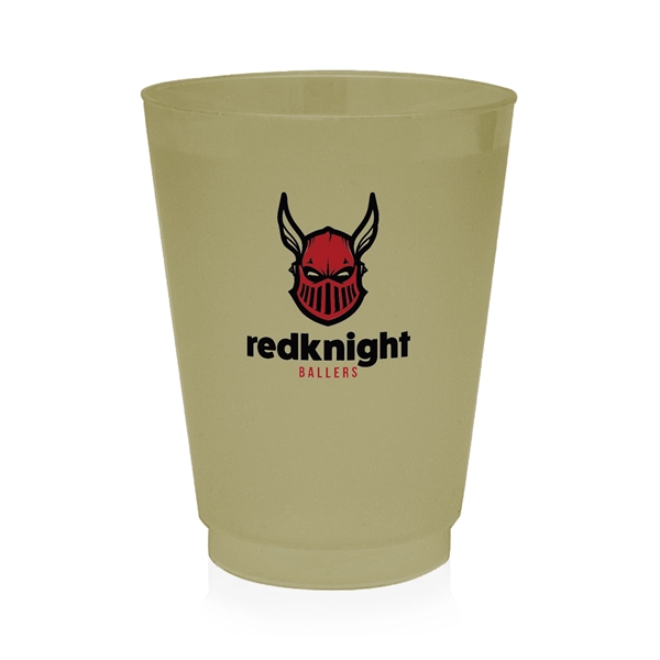 Stackable 16-ounce plastic stadium cups with frosted finish. BPA free.... from ASI 62088 IDProductsource