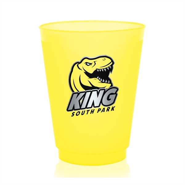 Stackable 16-ounce plastic stadium cups with frosted finish. BPA free.... from ASI 62088 IDProductsource