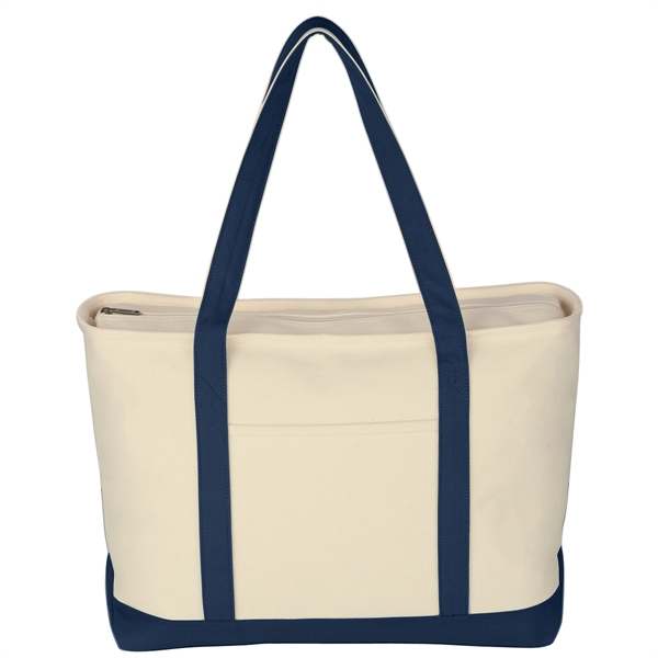 Large Heavy Cotton Canvas Boat Tote.  24 oz. Canvas. ... from ASI 61125 Hit Promotional Products / Hit®