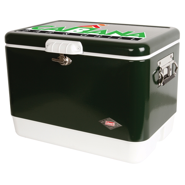 26" x 18" x 17" cooler with rubber-gripped handles, durable base,... from ASI 45647 Coleman Co Inc / Coleman® Jarden Custom