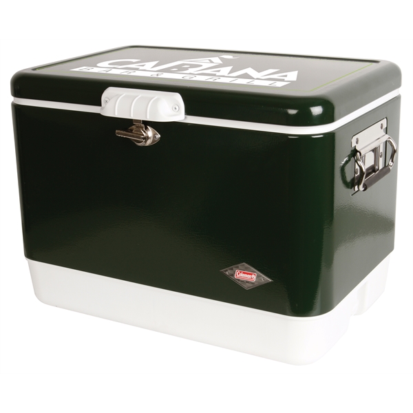 26" x 18" x 17" cooler with rubber-gripped handles, durable base,... from ASI 45647 Coleman Co Inc / Coleman® Jarden Custom