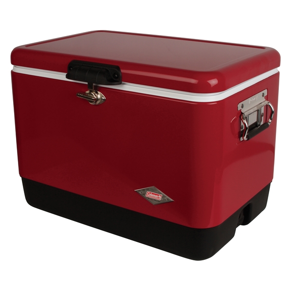 26" x 18" x 17" cooler with rubber-gripped handles, durable base,... from ASI 45647 Coleman Co Inc / Coleman® Jarden Custom