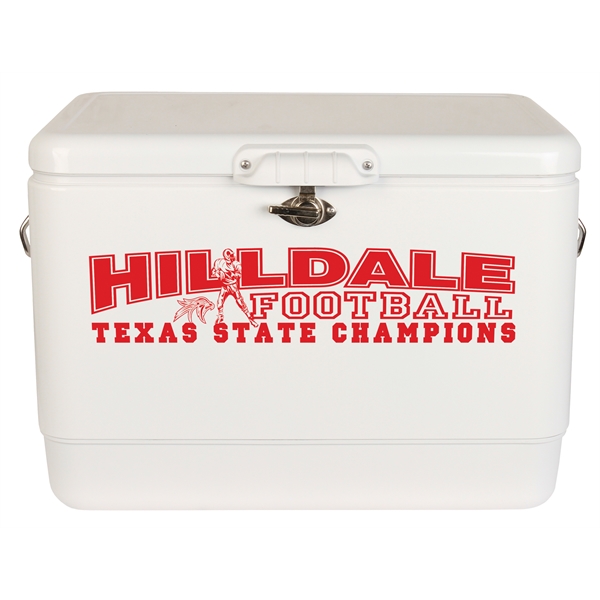 26" x 18" x 17" cooler with rubber-gripped handles, durable base,... from ASI 45647 Coleman Co Inc / Coleman® Jarden Custom