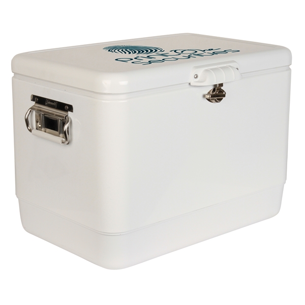 26" x 18" x 17" cooler with rubber-gripped handles, durable base,... from ASI 45647 Coleman Co Inc / Coleman® Jarden Custom