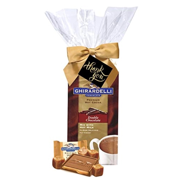 Ghirardelli Hot Cocoa and Chocolate Squares Gift Drop... from ASI 89971 Stuff A Mug