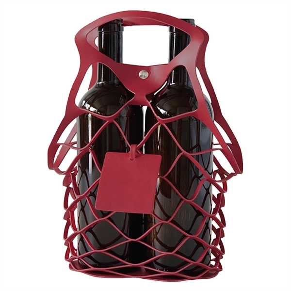 2-bottle carrier that extends to 14". Blank.... from ASI 55450 Franmara Inc