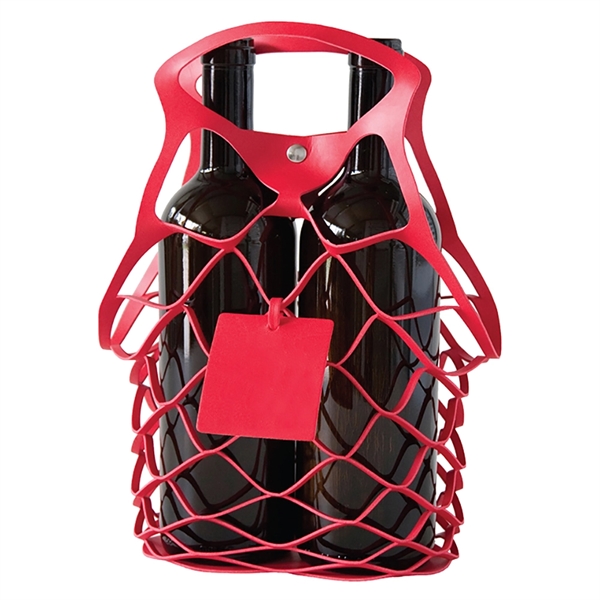 2-bottle carrier that extends to 14". Blank.... from ASI 55450 Franmara Inc