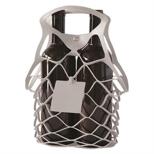 2-bottle carrier that extends to 14". Blank.... from ASI 55450 Franmara Inc