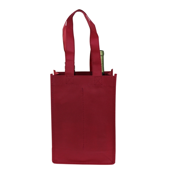 Two bottle wine tote that holds .75 or 1.5 liter bottles.... from ASI 55450 Franmara Inc