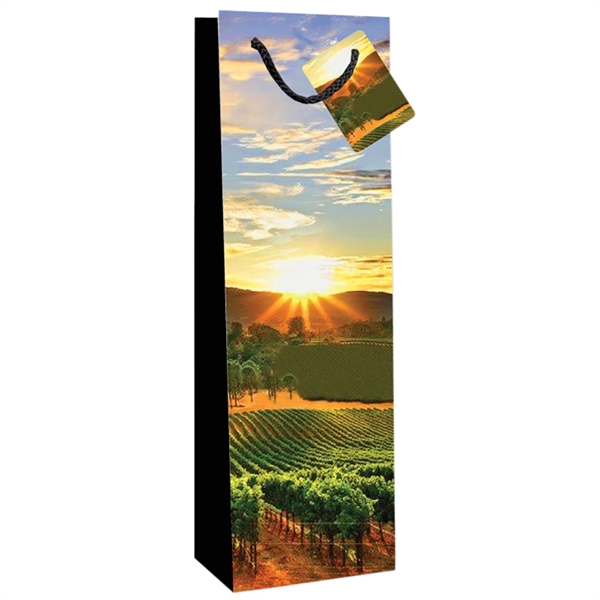 Everyday Wine Gift Bag Collection, 14 3/16" h x 4 7/8"... from ASI 55450 Franmara Inc