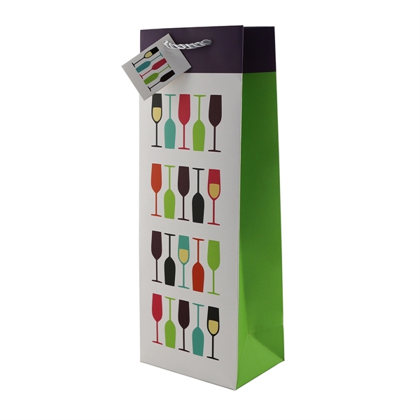 Everyday Wine Gift Bag Collection. Blank.... from ASI 55450 Franmara Inc