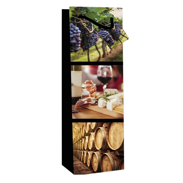 Everyday Wine Gift Bag Collection, 14 3/16" h x 4 7/8"... from ASI 55450 Franmara Inc