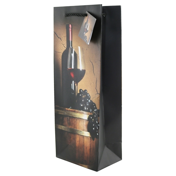 Everyday Wine Gift Bag Collection, 14 3/16" h x 4 7/8"... from ASI 55450 Franmara Inc