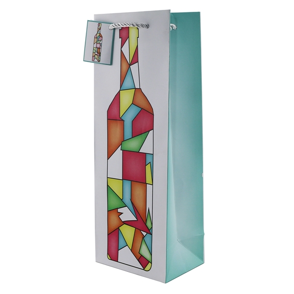 Everyday Wine Gift Bag Collection, 14 3/16" h x 4 7/8"... from ASI 55450 Franmara Inc