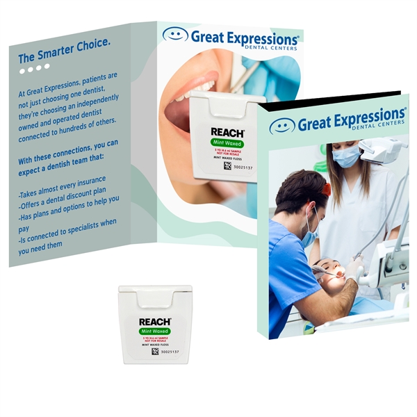 Fully customized Tek Booklet with ReachA® dental floss as a bonus.... from ASI 90807 Tekweld