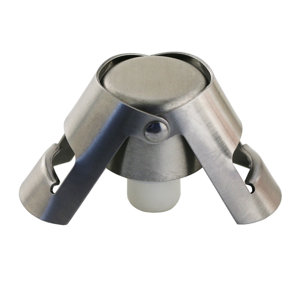 Champagne stopper with extended seal in stainless steel.... from ASI 55450 Franmara Inc