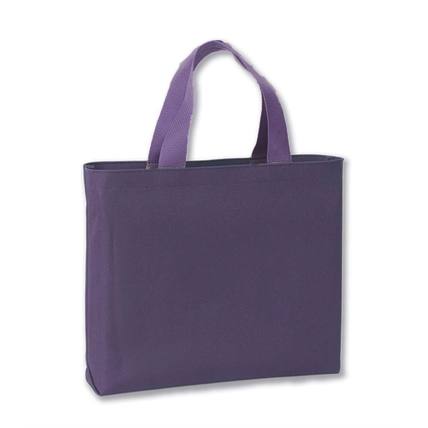 False gusset construction tote bag with 1.5" webbing handles.... from ASI 41630 Brave USA / Brave USA