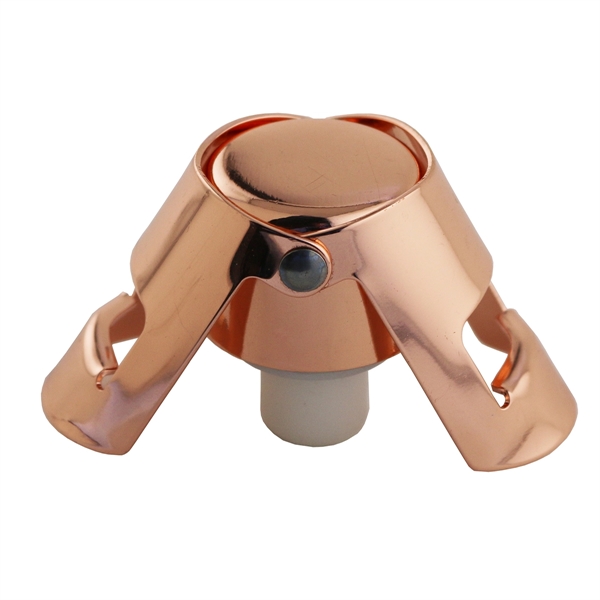 Champagne stopper with extended seal in stainless steel.... from ASI 55450 Franmara Inc
