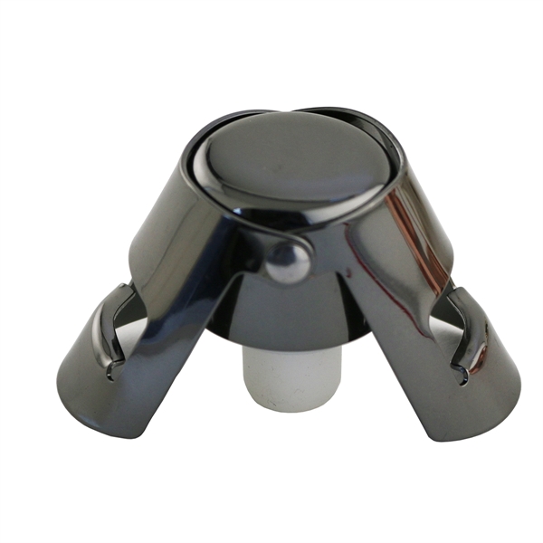 Champagne stopper with extended seal in stainless steel.... from ASI 55450 Franmara Inc