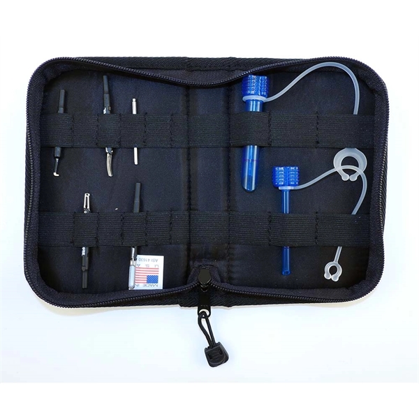 Custom medical instrument case with 1" webbing handles and zipper closure.... from ASI 41630 Brave USA / Brave USA